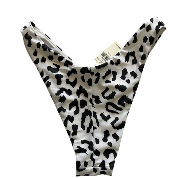 Aerie Cheekier Bikini Swim Bottom in Cheetah print size XS X-Small - Picture 3 of 6